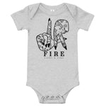 Load image into Gallery viewer, LA FIRE Baby Onsie
