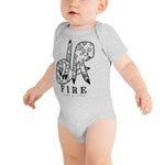 Load image into Gallery viewer, LA FIRE Baby Onsie
