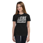 Load image into Gallery viewer, Youth FIRESTARTER Tee (Black)
