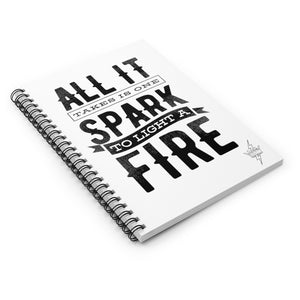 All It Takes Spiral Notebook - Ruled Line