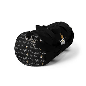 FIRE on the Wall Duffel Bag