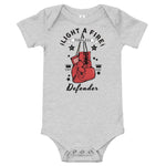 Load image into Gallery viewer, FIRE K.O. Baby Onsie GREY
