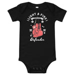Load image into Gallery viewer, FIRE K.O. Baby Onsie BLACK
