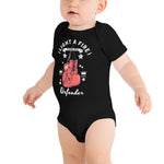 Load image into Gallery viewer, FIRE K.O. Baby Onsie BLACK
