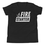 Load image into Gallery viewer, Youth FIRESTARTER Tee (Black)
