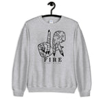 Load image into Gallery viewer, LA Fire Unisex Sweatshirt GREY
